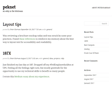 Tablet Screenshot of peknet.com